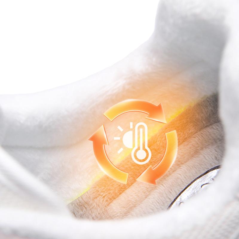 Spring and Autumn Cool Run Classic Height Increase Cotton Thickened Warm Sneakers Casual Shoes Couple Running Shoes