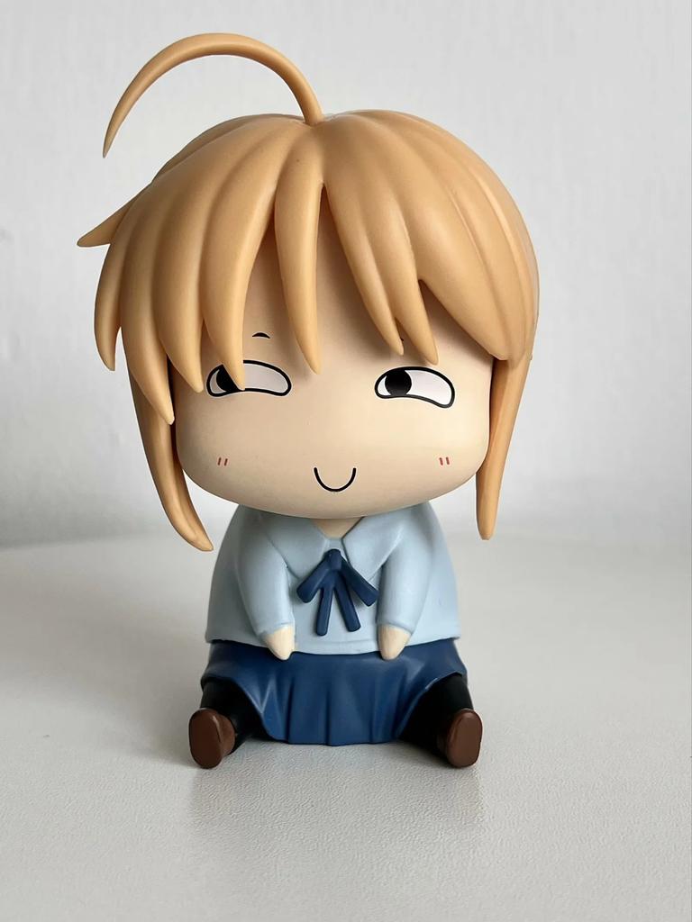 Q Version Seba, Shibo, Asuka, Aya Poli, Zhenhibo, Cute, School Uniform Sitting Doll, Boxed Figure.