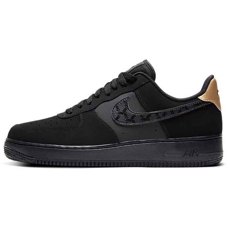 

Новые Nike Air Force 1 Low Нубук Черный Металлический Золотой 2021 DH2473-001 45