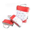 Three-Piece Travel Compression Bag Set: Digital Wash Kit, Makeup Organizer, Clothes & Shoes Storage