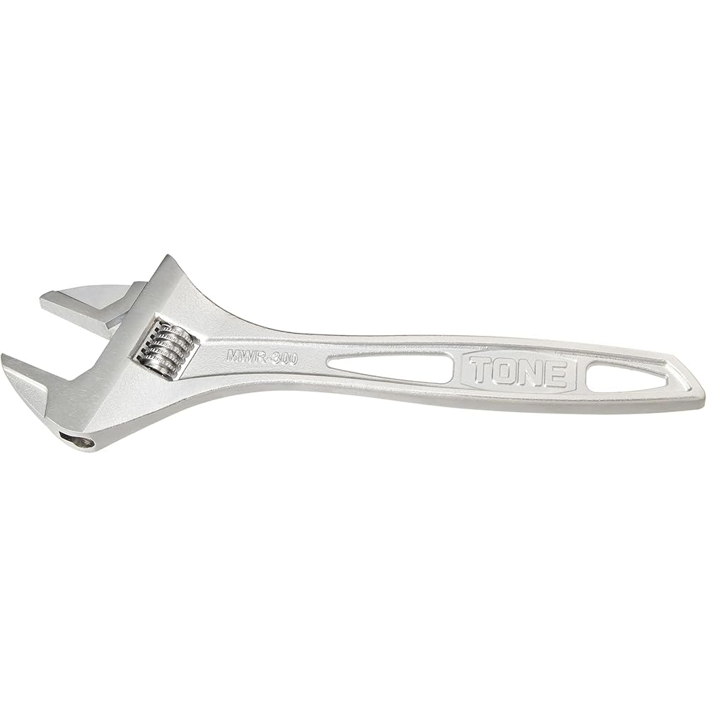 TONE MWR-300 Adjustable Wrench with Scale 300mm Length Hand Tool