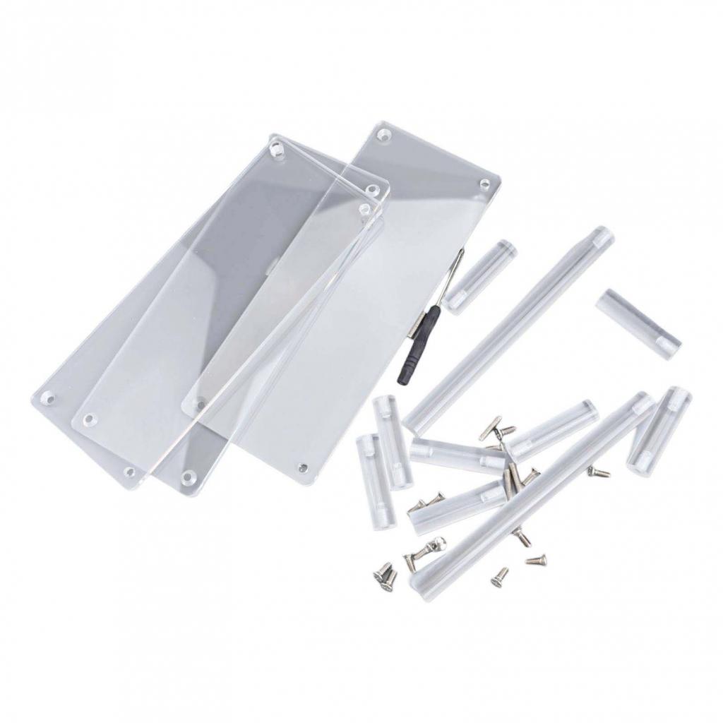 Desktop Storage Acrylic Display Stand Transparent Storage Rack Elegant Display