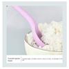 Silicone Spoon Small Spoon with Long Handle Heat Resistant Easy To Clean Non-stick Rice Spoons Tableware Utensil Kitchen Tool