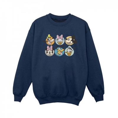 Boys Mickey Mouse And Friends Faces Sweatshirt