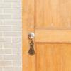 Comfortable Grip Retros Zincs Alloys Door Knocker for Rusts Proof Charm Simple Installation Suitable for Various Door