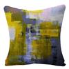 Home Oil Painting Geometric Abstract Pillow Case Sofa Pillow Cushion Cover