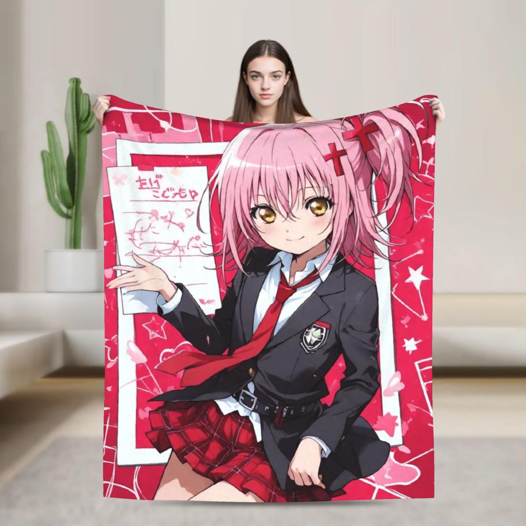 Japanese S-Shugo C-Chara! Blankets Kids Adults Flannel Throw Blanket For Living Room Warm Soft Custom Quality Bedspread Gift