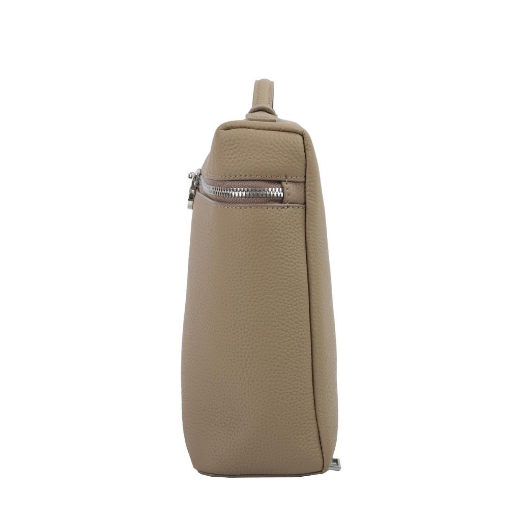 Genuine Leather Women's Commuter Backpack & Lunch Box