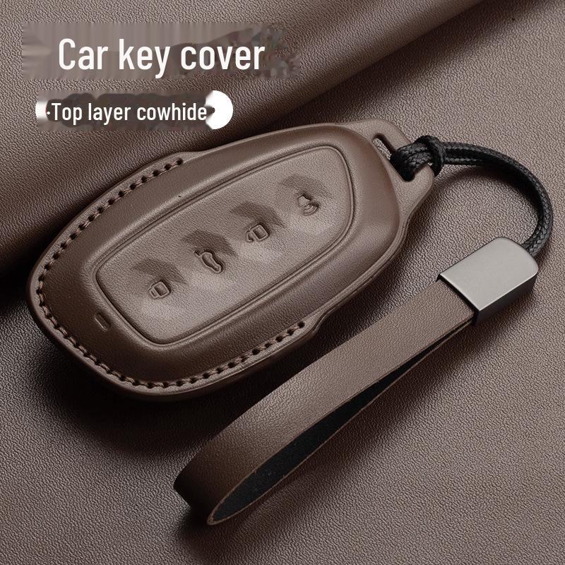 Great Wall Haval H6 Coupe Leather Key Cover for H2S/M6/F5/H4 Big Dog F7X and Haval Car Bag Buckle