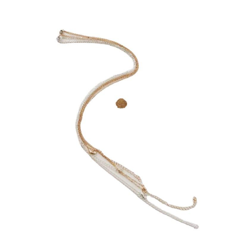 Corrente de Cintura Estilo Praia para Mulheres Moda Simples Strass Zircônia Mulheres Acessórios Sexy para Biquíni Corrente de Corpo