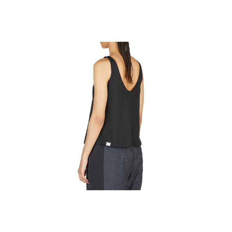 The North Face Solid Color Casual Sports Sleeveless T-Shirt Women Tops Black NF0A4SYD-JK3