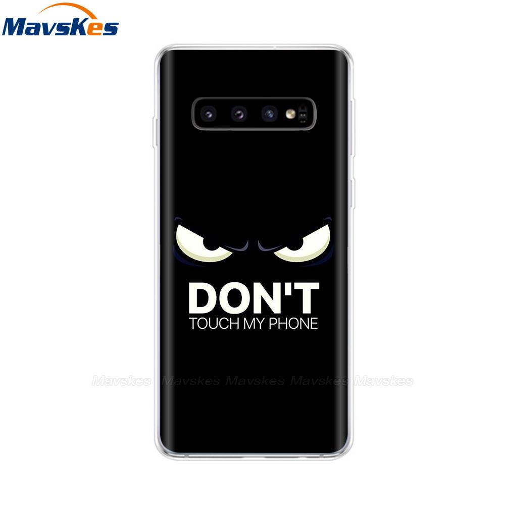 La più recente custodia stampata in TPU per Samsung Galaxy S10 S10 + Coperture del telefono per Samsung S10 Plus S10e Custodie Cover posteriore Paraurti Fundas Coque