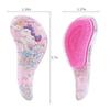 Peignes Magiques Étoile Antistatiques Massage Brosses à Cheveux Licorne Démêlantes Démêlantes Douche Massage Brosse à Cheveux Spéciale pour Perruques Cheveux Réels