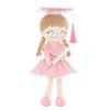 Bambola Ragazza Diploma 16", Peluche con Tocco e Toga, Regali per Diploma Scuola Materna ed Elementare, per Bambini dai 2 agli 8 Anni, Morbido Souvenir