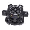 Moving Head DJ Light Support Digital Multiple X 512 Voice Control RGBW LED Rotating Stage Light with Remote Control