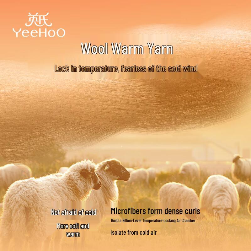 YEEHOO Kids Wool Blend Scarf F