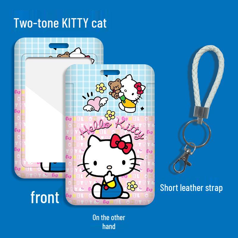 Sanrio Cartoon Student ID Card Holder - Cute Campus, Work, Bus, Subway, Meal Card Case