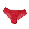Women's Seamless Mid-Waist Lace Thong - Sexy, Breathable, Comfortable Hollowed-out Ladies' Underwear Bestseller