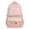 Schoolbag schoolbag for female primary school students Grades 3 to 6 Large-capacity backpack Strong and durable Middle school student contrasting 