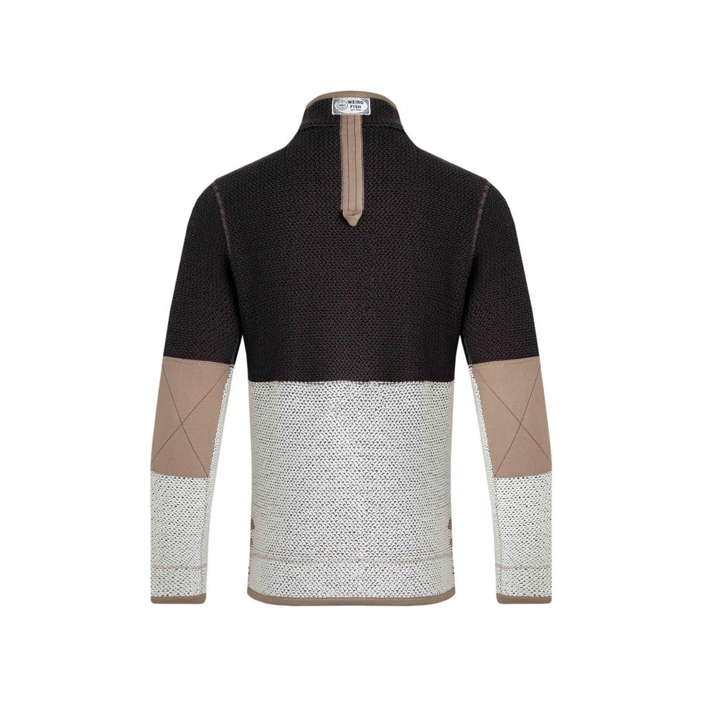 Weird Fish Mens Kielder Limited Edition Macaroni Quarter Zip Pullover