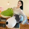 Crocodile Plush Doll Long Body Pillow for Hugging Supportive Waist And Back Cushion Soft Skin-Friendly Sleeping Pillow for Kids Adults
