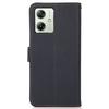 For Motorola Moto G64 5G Case Genuine Cow Leather Wallet Phone Cover