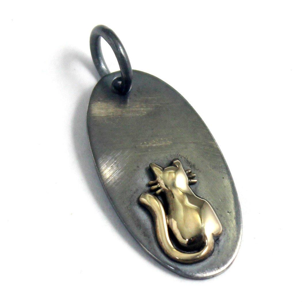 [goodvibrations] Good Vibrations Cat Pendant Silver