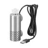 USB-betriebene Aquarienölfilm-Entferner Edelstahl Elektrische Oberflächen-Skimmer für Fischbecken