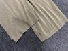 Longmei Women's Knit Wide-Leg Fake Two-Piece Elastic Waist Pants - Spring/Summer 2026 Minimalist Style Straight-Leg Trousers