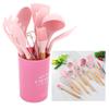 12PCS/Set Silicone Kitchen Cooking Utensils Baking Tool Heat Resistant Non Stick Kitchen Gadget