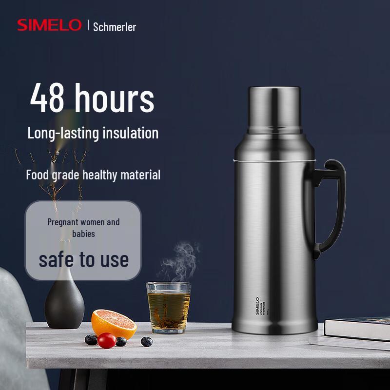 SIMELO Stainless Steel Glass Lined Thermos