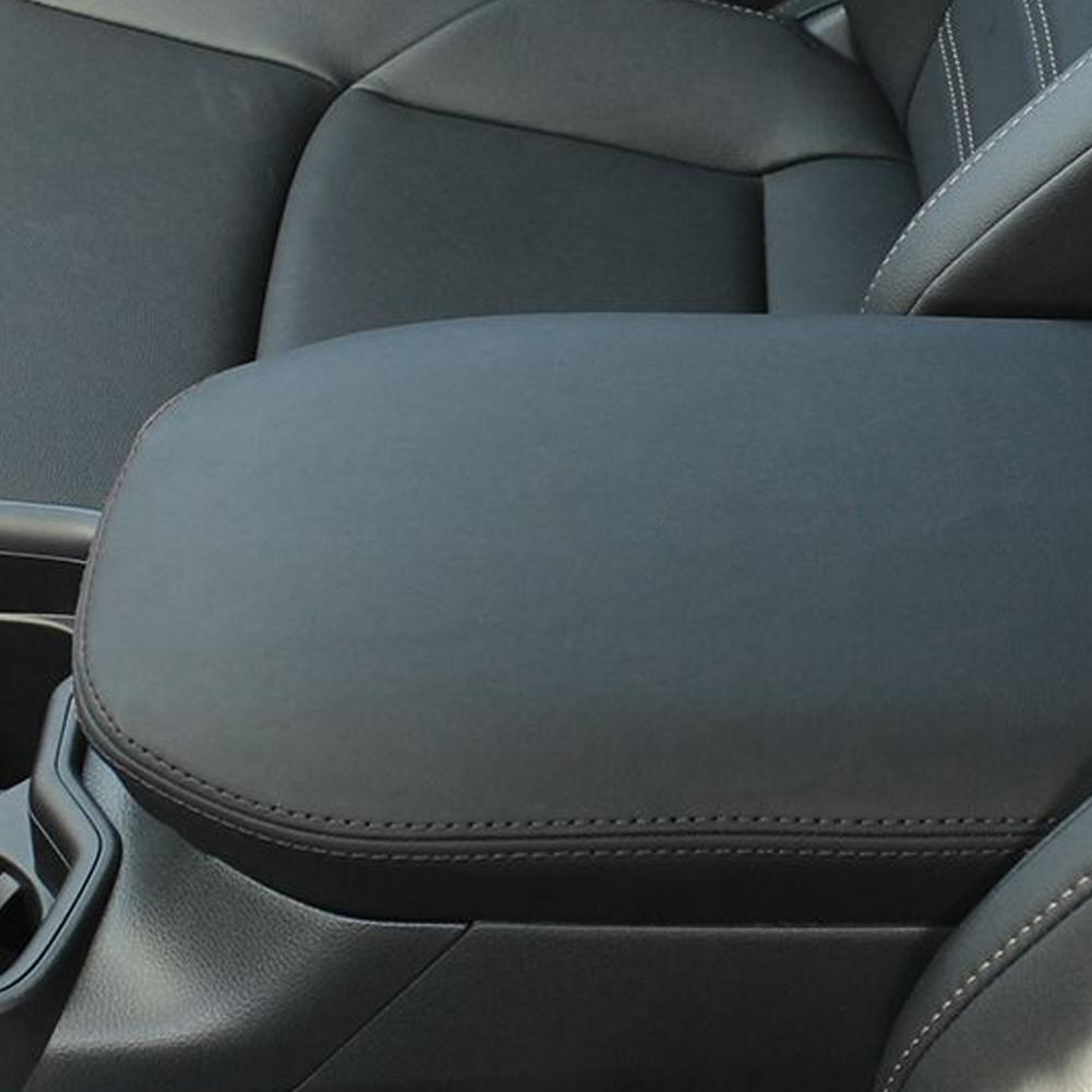Auto Center Console Armrest Cover PU Leather Arm Rest Box Lid Cover For Toyota RAV4 XA50 2019-2026 Protective Interior Accessory