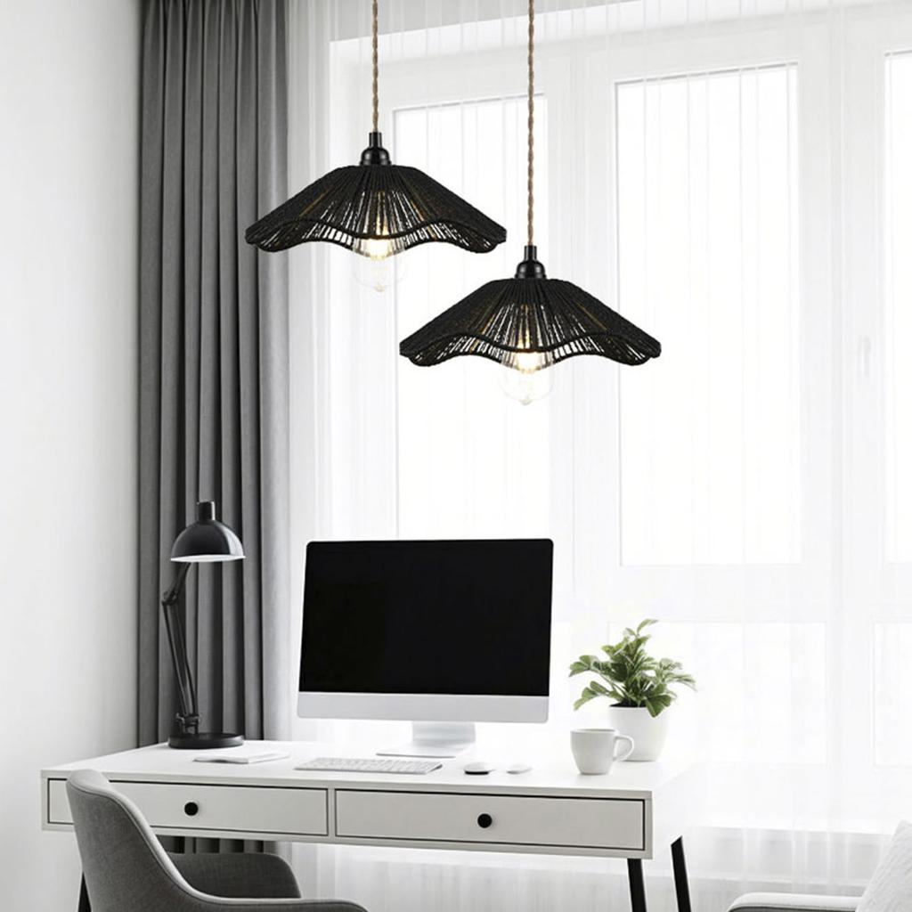 Hand-woven Vintage Pendant Lamp Shades