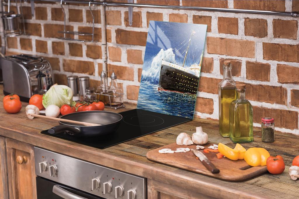 SZKLANA DESKA DO KROJENIA 35x52 TITANIC