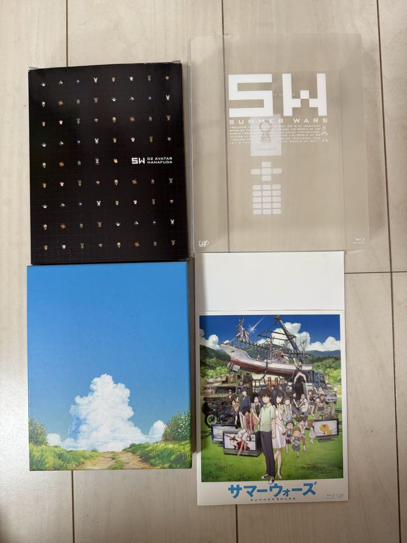 

[USED] Summer Wars Blu-ray First Limited Edition with Hanafuda Art Book and Film