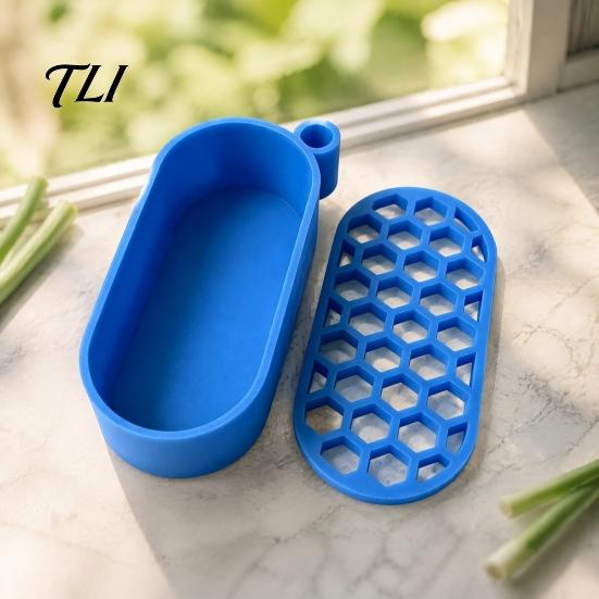 Home Hydroponic System 3D Printed Scallion Planter, Green Onion Planter Tray, Seedlings Organic Indoor Gardening Supplies Starter Tray for Kitchen