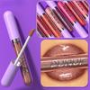 Shimmer Glitter Lip Gloss Moisturizing Shiny Lip Tint Plumping Lip Oil Long Lasting Hydrating Lip Gloss for Women Girls