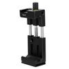 Aluminium Alloy Metal Mobile Phone Clip Desktop Fixing Clamp Holder for ShootingBlack