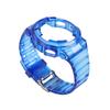 Silicone Watch Case Strap for Casio Watchband Bezel GA-100/110/120/140 GD-100/110/120 5081 5229 scrub/Transparent TPU Accessorie