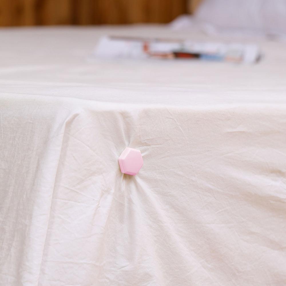 4Pcs Invisible Bed Sheet Clip Needle‑free Sheet Fixer Practical Bedding Clip  Quilt Cover Fix