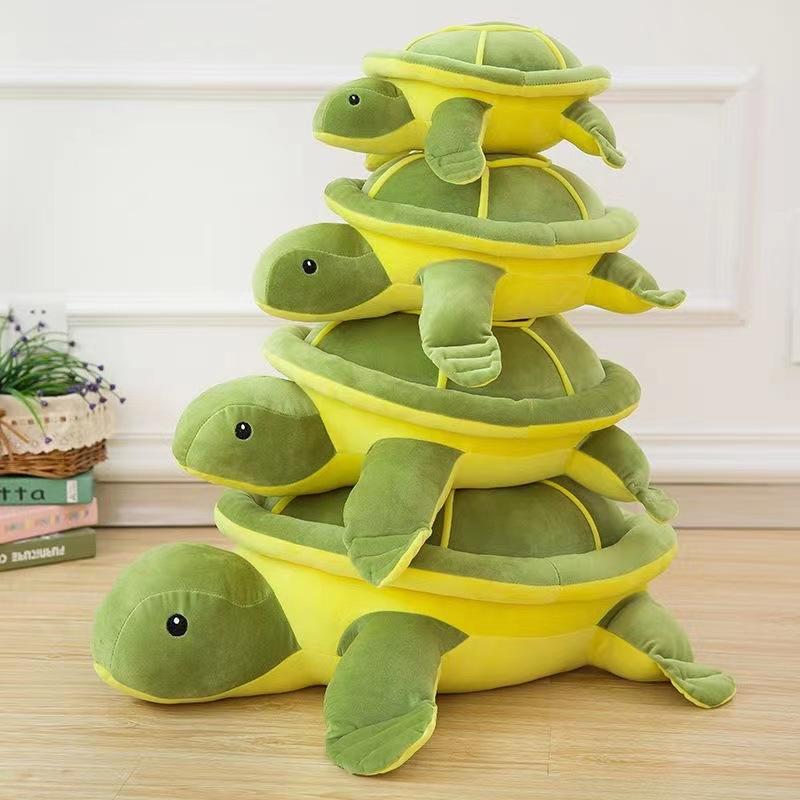 Soft Turtle Doll Plush Toy Simulation Turtle Throw Pillow Doll Turtle Cushion Sofa