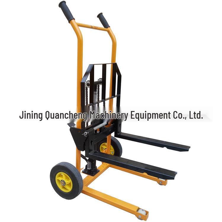 Jining Quancheng 200kg Manual Hydraulic Stacker Forklift