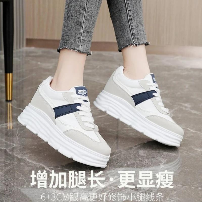Fashion Shoes Woman 2025 Clogs Platform Autumn Slip On Sneakers New Creepers Winter Fall Sports Casual Lace-Up Leisure Women Shoes Autum