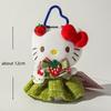 Hello Kitty Plush Toy Pendant For Girls Kawaii Cartoon Pendant Exquisite Kids Plush Cat Doll Sanrio Gift Bag Decor