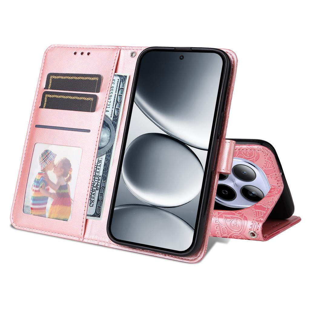 For Xiaomi Redmi Note 15 Pro 5G Case Sunflower Imprint Leather Wallet Phone Cover