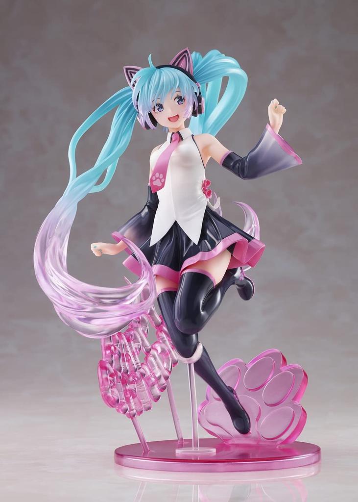 Taito Hatsune Miku Urodziny 2021 Figurka AMP Kot ~Wersja Happy~