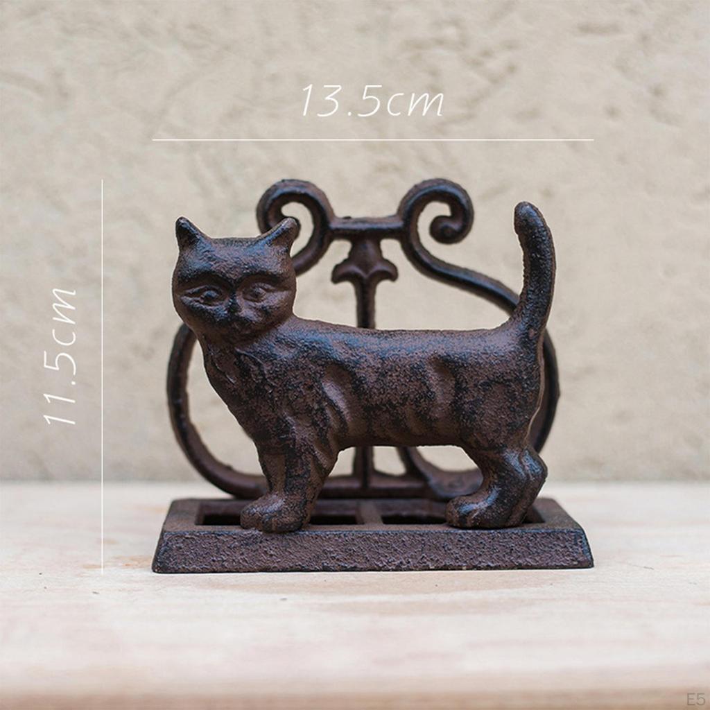 Elegant serviett holder for spisebord - Vintage jern design