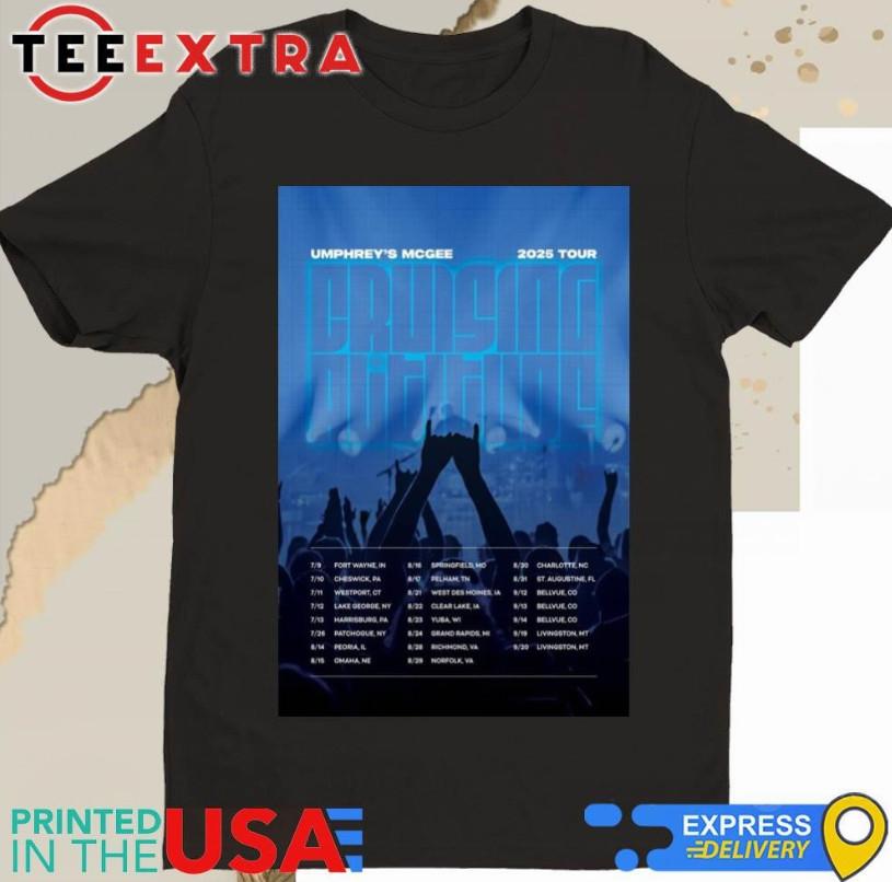 Umphrey Mcgee Cruising Altitude 2025 Tour Shirt Unisex T-Shirt L