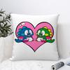 Game Bubbles B-Bobble Pillow Case Sofa Decorative Home Double-Sided Printing Short Plush Cushion Cover Throw Pillow Cover Gifts