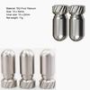 EDC TA2 Pure Titanium Waterproof Tank Pill Box, EDC Survival Seal Container, Necklace Keychain